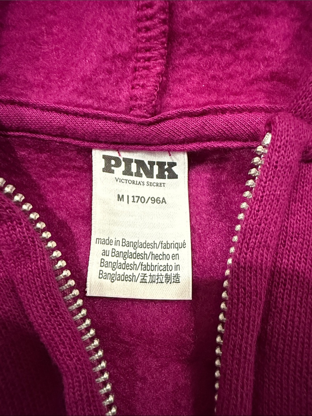 VS Pink Women's Heart-Print Hoodie & Jogger Set - Picture 2 of 4